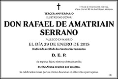 Rafael de Amatriain Serrano